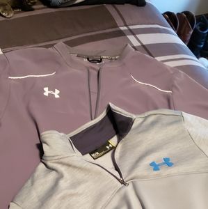 2 medium Under Armour pullovers